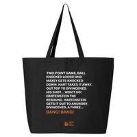 Two Point Game Ball Knocked Loose And Maxey Gets Knocked Down Bang Bang 25L Jumbo Tote