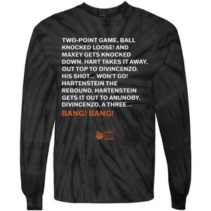 Two Point Game Ball Knocked Loose And Maxey Gets Knocked Down Bang Bang Tie-Dye Long Sleeve Shirt