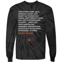 Two Point Game Ball Knocked Loose And Maxey Gets Knocked Down Bang Bang Tie-Dye Long Sleeve Shirt