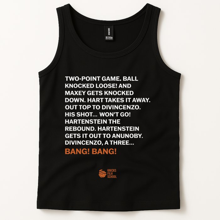 Two Point Game Ball Knocked Loose And Maxey Gets Knocked Down Bang Bang Tank Top
