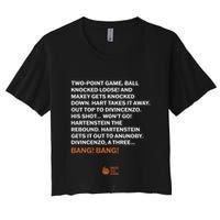 Two Point Game Ball Knocked Loose And Maxey Gets Knocked Down Bang Bang Crop Top
