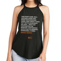 Two Point Game Ball Knocked Loose And Maxey Gets Knocked Down Bang Bang Women's Perfect Tri Rocker Tank