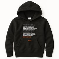 Two Point Game Ball Knocked Loose And Maxey Gets Knocked Down Bang Bang Kids Hoodie