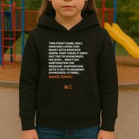 Two Point Game Ball Knocked Loose And Maxey Gets Knocked Down Bang Bang Kids Hoodie