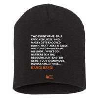 Two Point Game Ball Knocked Loose And Maxey Gets Knocked Down Bang Bang Short Acrylic Beanie
