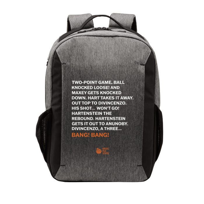 Two Point Game Ball Knocked Loose And Maxey Gets Knocked Down Bang Bang Vector Backpack
