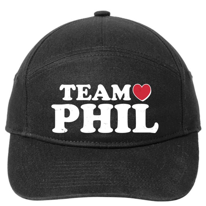 Team Phil Groundhog Day 7-Panel Snapback Hat
