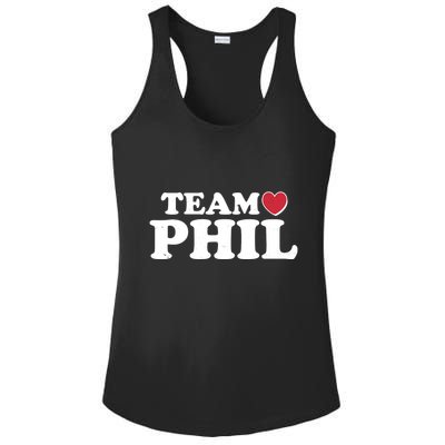 Team Phil Groundhog Day Ladies PosiCharge Competitor Racerback Tank