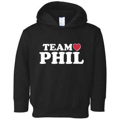 Team Phil Groundhog Day Toddler Hoodie