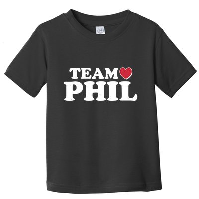 Team Phil Groundhog Day Toddler T-Shirt