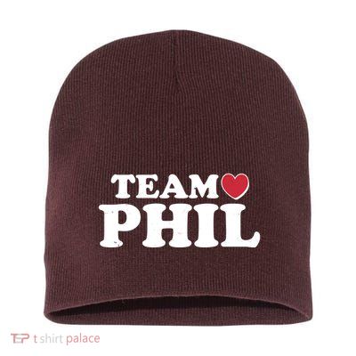 Team Phil Groundhog Day Short Acrylic Beanie
