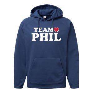 Team Phil Groundhog Day Performance Fleece Hoodie