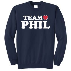 Team Phil Groundhog Day Tall Sweatshirt