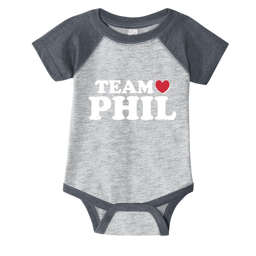 Team Phil Groundhog Day Infant Baby Jersey Bodysuit