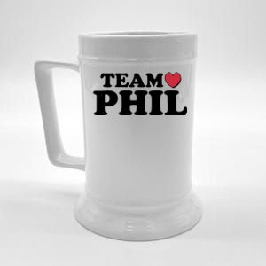 Team Phil Groundhog Day Beer Stein