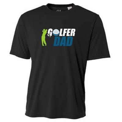 The Perfect Gift Funny Golf Golfer Dad Father's Day Gift For Dad Cooling Performance Crew T-Shirt