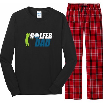 The Perfect Gift Funny Golf Golfer Dad Father's Day Gift For Dad Long Sleeve Pajama Set