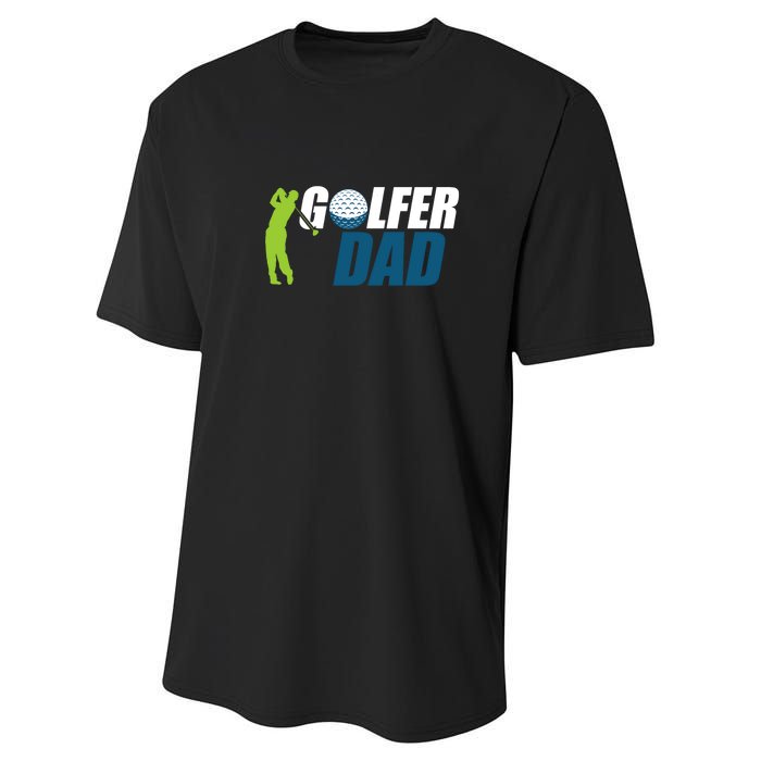 The Perfect Gift Funny Golf Golfer Dad Father's Day Gift For Dad Performance Sprint T-Shirt