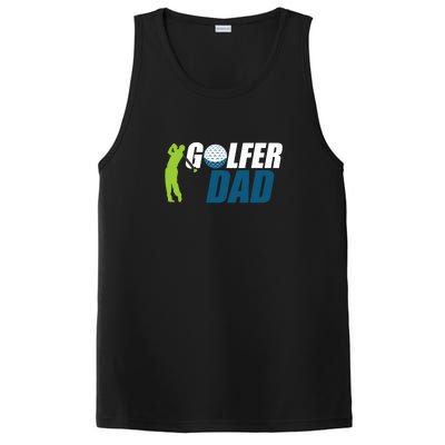 The Perfect Gift Funny Golf Golfer Dad Father's Day Gift For Dad PosiCharge Competitor Tank