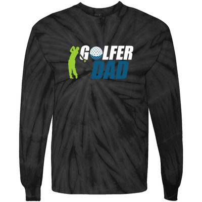 The Perfect Gift Funny Golf Golfer Dad Father's Day Gift For Dad Tie-Dye Long Sleeve Shirt