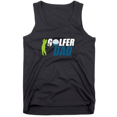 The Perfect Gift Funny Golf Golfer Dad Father's Day Gift For Dad Tank Top