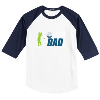 The Perfect Gift Funny Golf Golfer Dad Father's Day Gift For Dad Baseball Sleeve Shirt