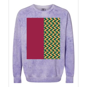 Tomioka Pattern Graphic Colorblast Crewneck Sweatshirt