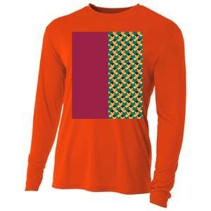 Tomioka Pattern Graphic Cooling Performance Long Sleeve Crew