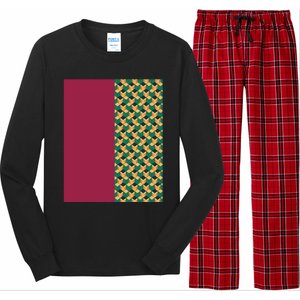 Tomioka Pattern Graphic Long Sleeve Pajama Set