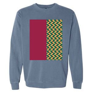 Tomioka Pattern Graphic Garment-Dyed Sweatshirt