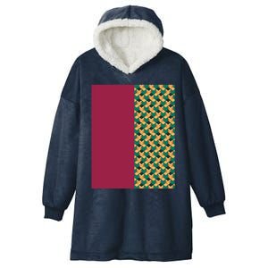 Tomioka Pattern Graphic Hooded Wearable Blanket