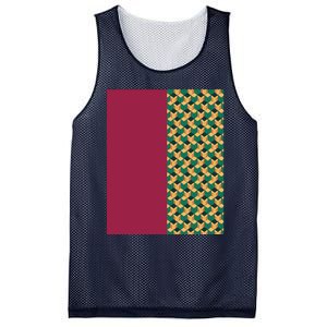 Tomioka Pattern Graphic Mesh Reversible Basketball Jersey Tank