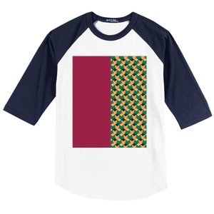 Tomioka Pattern Graphic Baseball Sleeve Shirt