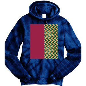 Tomioka Pattern Graphic Tie Dye Hoodie