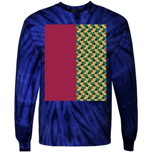 Tomioka Pattern Graphic Tie-Dye Long Sleeve Shirt