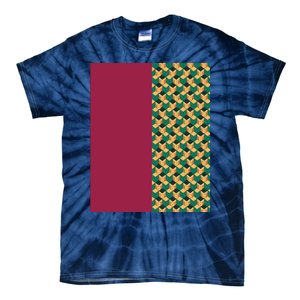 Tomioka Pattern Graphic Tie-Dye T-Shirt