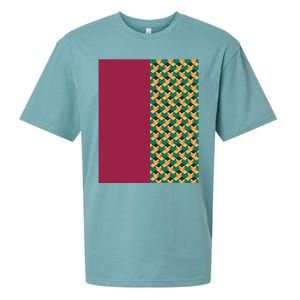 Tomioka Pattern Graphic Sueded Cloud Jersey T-Shirt