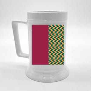 Tomioka Pattern Graphic Beer Stein