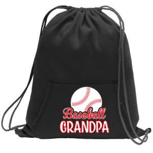 The Perfect Grandpa Gift: Baseball Sweatshirt Cinch Pack Bag