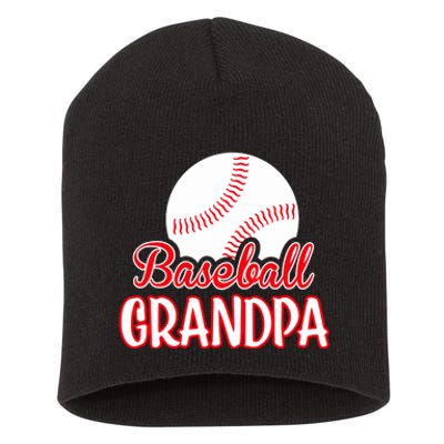 The Perfect Grandpa Gift: Baseball Short Acrylic Beanie