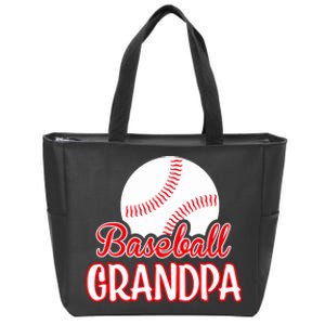 The Perfect Grandpa Gift: Baseball Zip Tote Bag