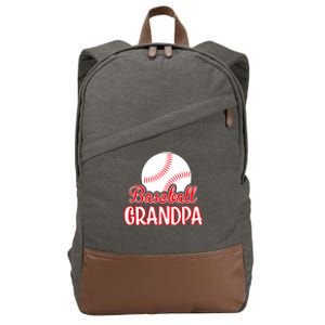 The Perfect Grandpa Gift: Baseball Cotton Canvas Backpack