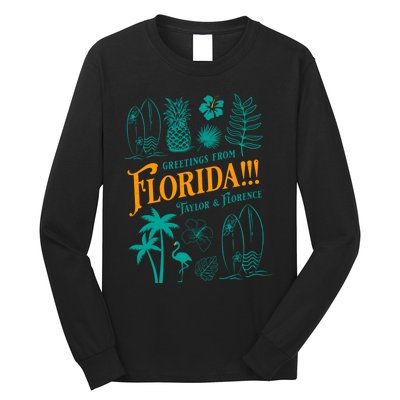 Tortured Poets Greetings From Florida Ttpd Long Sleeve Shirt