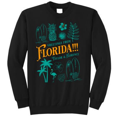 Tortured Poets Greetings From Florida Ttpd Sweatshirt