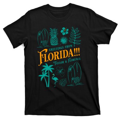 Tortured Poets Greetings From Florida Ttpd T-Shirt