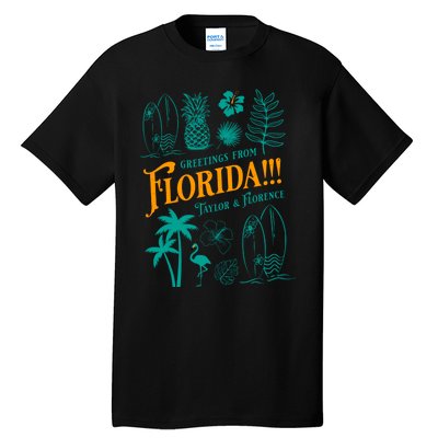 Tortured Poets Greetings From Florida Ttpd Tall T-Shirt