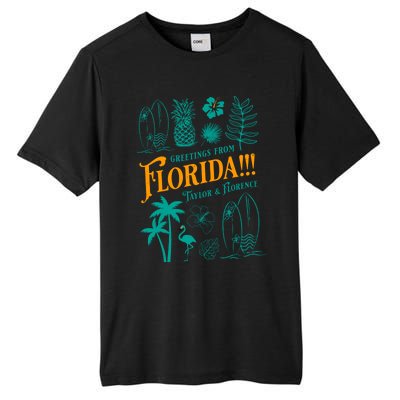 Tortured Poets Greetings From Florida Ttpd Tall Fusion ChromaSoft Performance T-Shirt