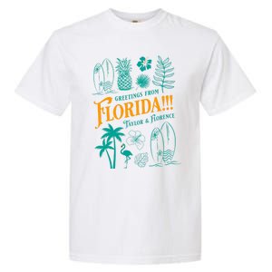 Tortured Poets Greetings From Florida Ttpd Garment-Dyed Heavyweight T-Shirt