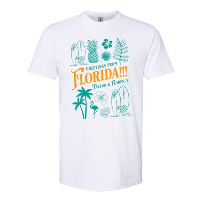 Tortured Poets Greetings From Florida Ttpd Softstyle CVC T-Shirt