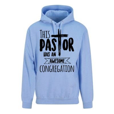 This Pastor Has An Awesome Congregation Priest Gift Unisex Surf Hoodie